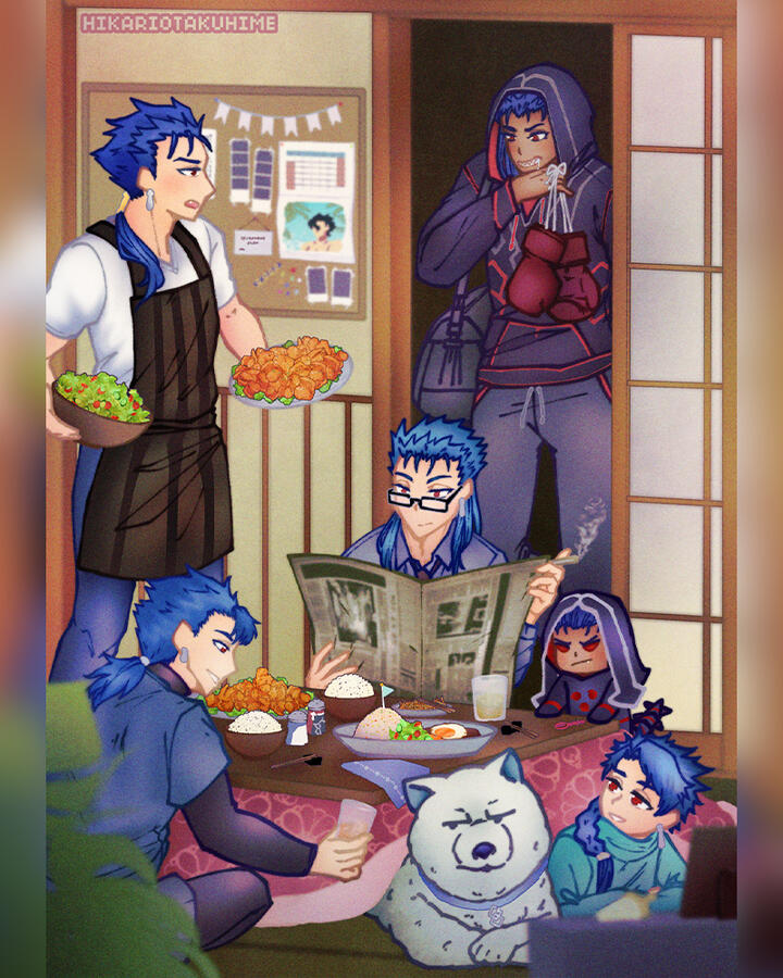 "Piercing Strike: A FGO Lancers Zine" (2022)