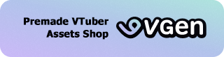 Premade VTuber Assets Shop at VGen